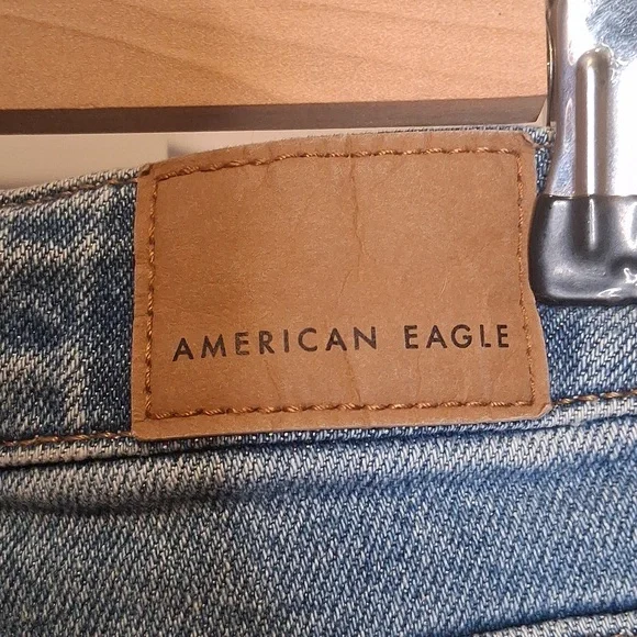 American Eagle High Rise Stretch Jeans Regular Fit Size 0 - Picture 3 of 6